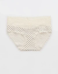Superchill Vintage Lace Cotton Boybrief Underwear