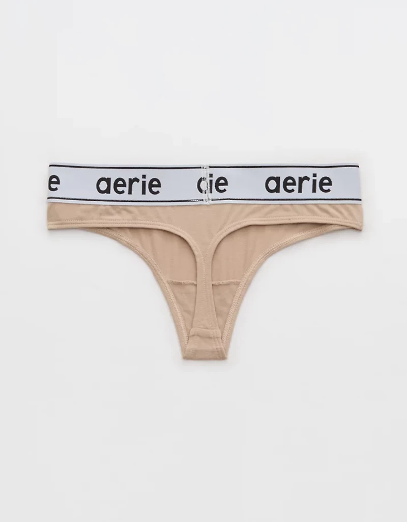 Superchill Cotton Logo Thong Underwear