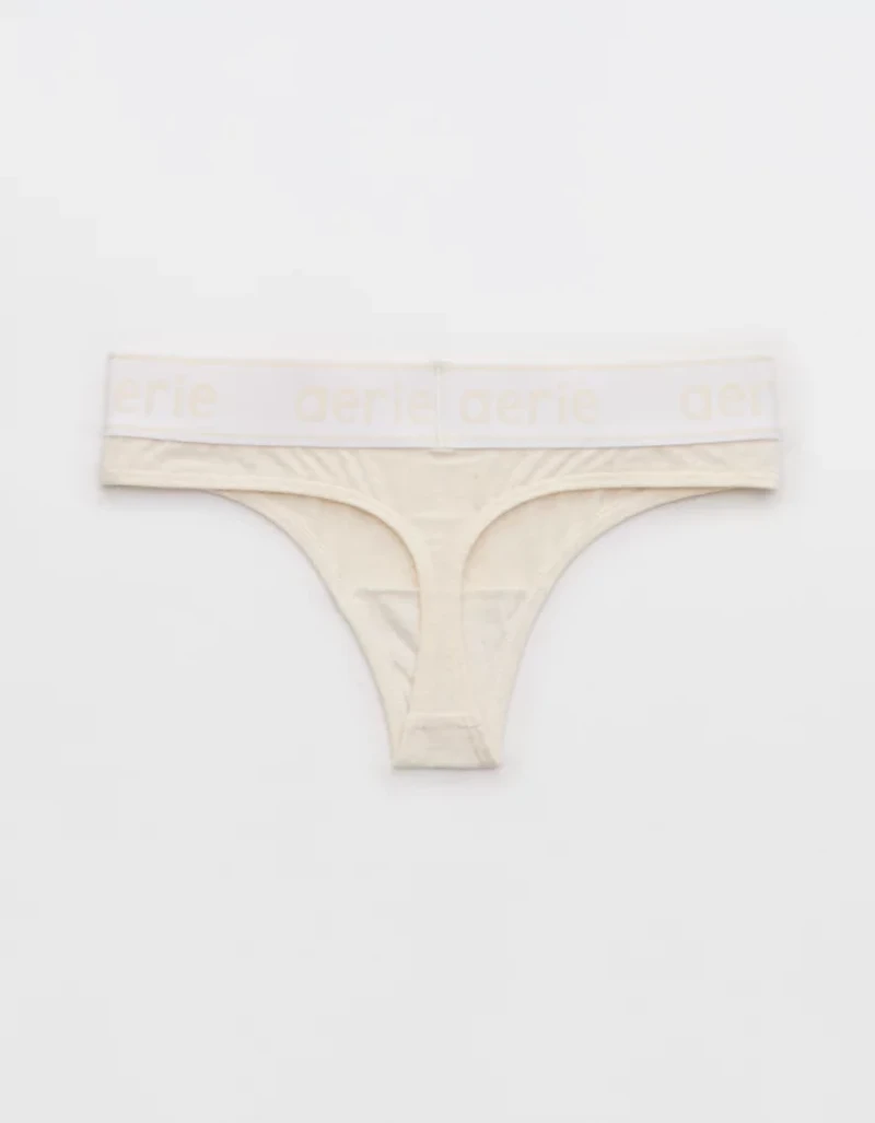 Superchill Cotton Logo Thong Underwear