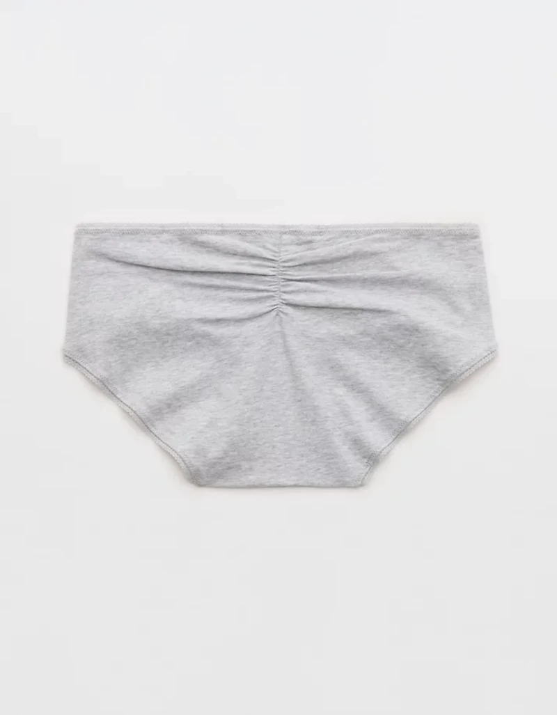 Superchill Cotton Ruched Picot Boybrief Underwear