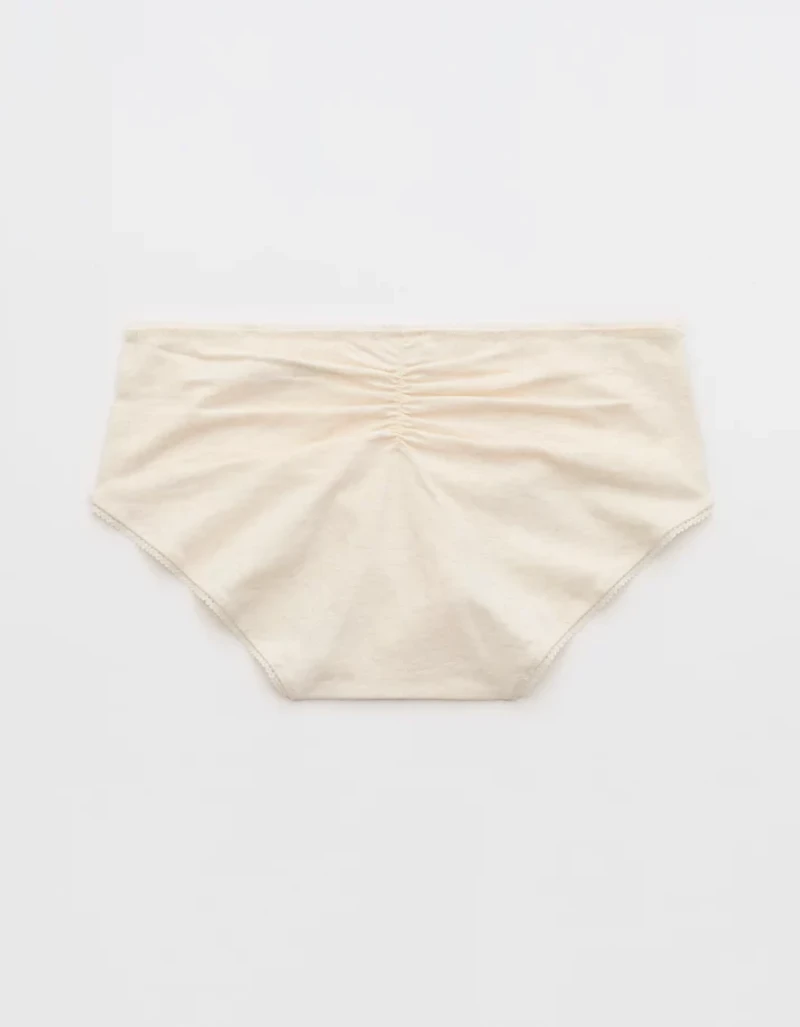 Superchill Cotton Ruched Picot Boybrief Underwear