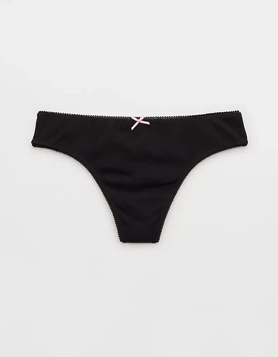 Superchill Pointelle Thong Underwear