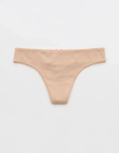 Superchill Pointelle Thong Underwear