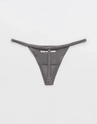 Superchill Cotton Rib String Thong Underwear