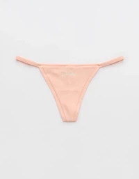 Superchill Cotton Rib String Thong Underwear