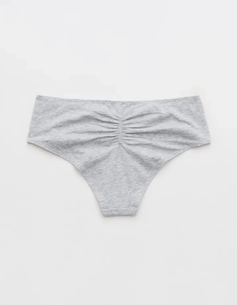 Superchill Cotton Ruched Cheeky Underwear