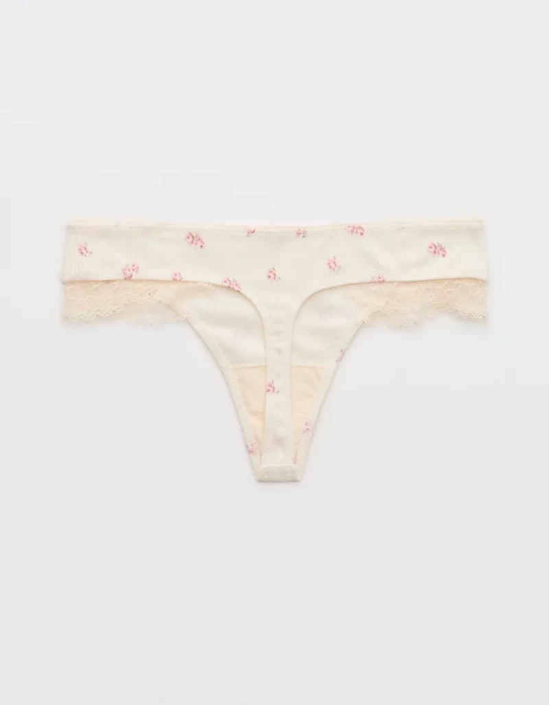 Superchill Pointelle Thong Underwear