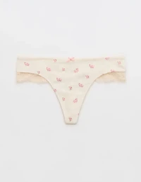 Superchill Pointelle Thong Underwear