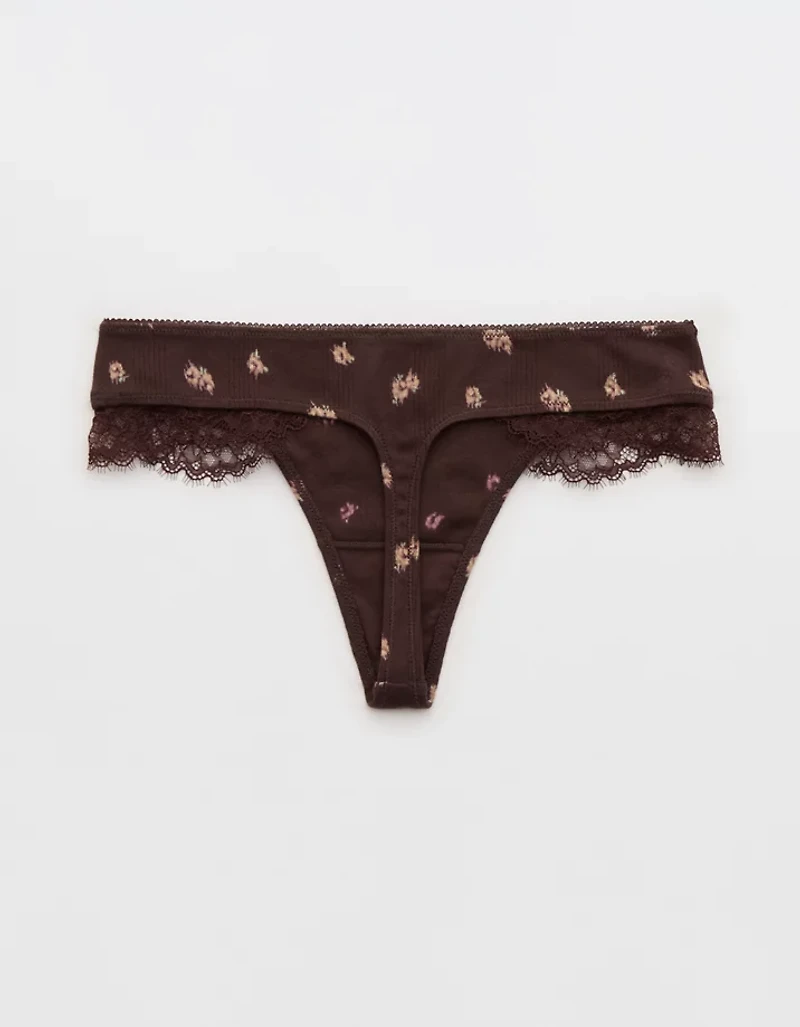 Superchill Pointelle Thong Underwear