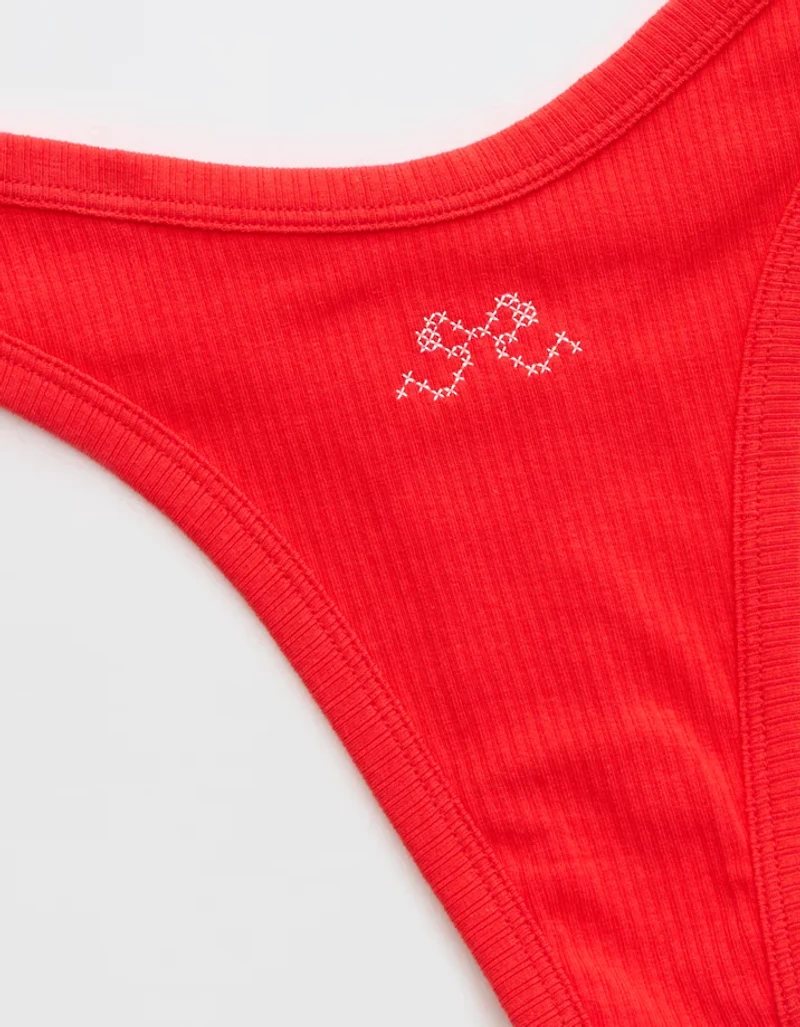 Superchill Cotton Rib Thong Underwear