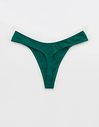 Superchill Cotton Ruched Thong Underwear