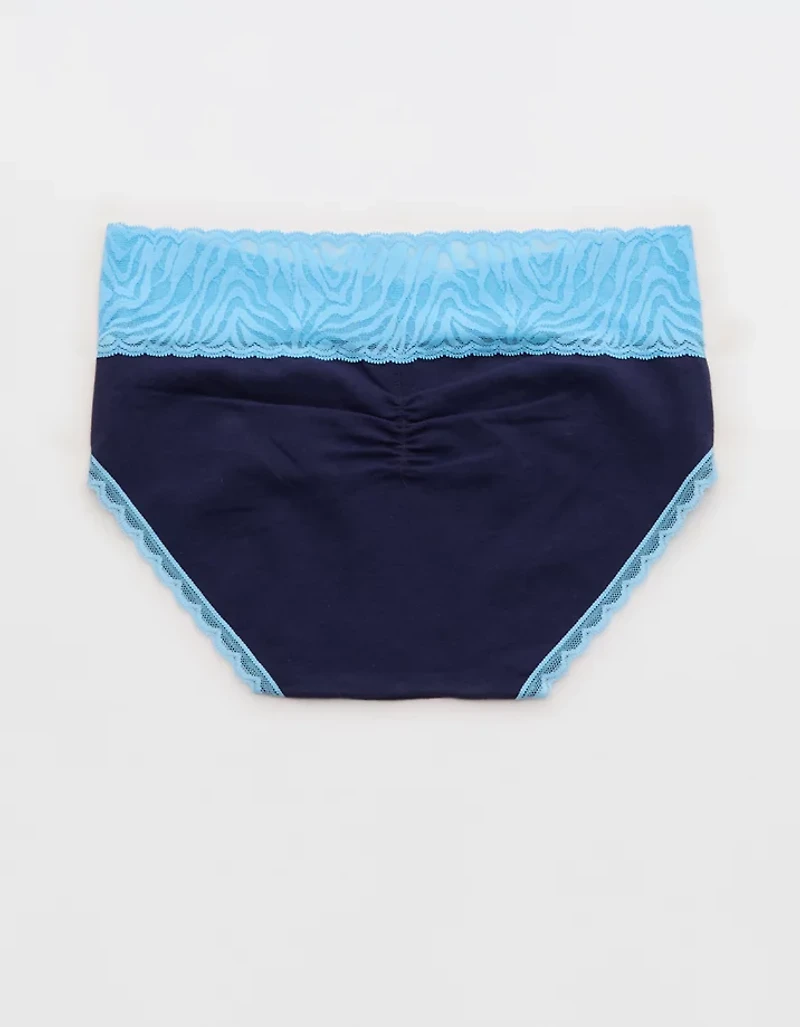 Superchill Cotton Zebra Lace Boybrief Underwear