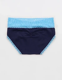 Superchill Cotton Zebra Lace Boybrief Underwear