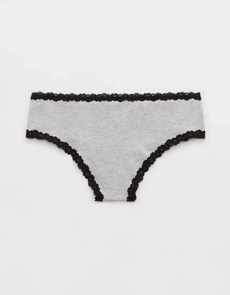 Superchill Cotton Lace Cheeky Underwear