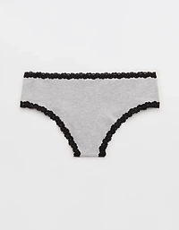 Superchill Cotton Lace Cheeky Underwear
