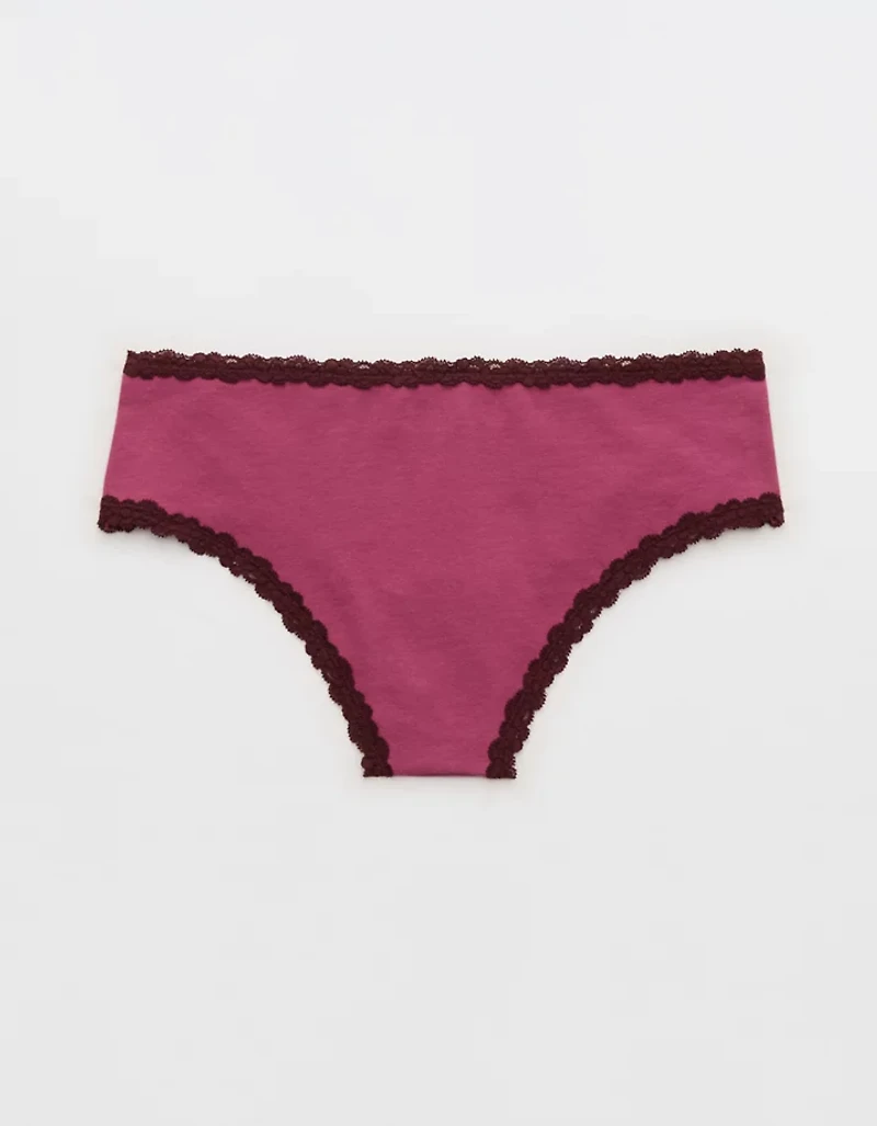 Superchill Cotton Lace Cheeky Underwear