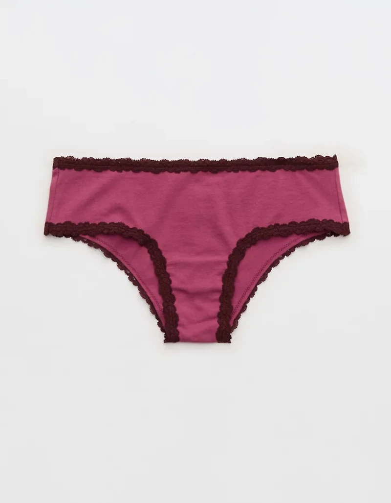 Superchill Cotton Lace Cheeky Underwear