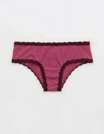 Superchill Cotton Lace Cheeky Underwear