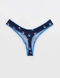 Superchill Cotton Picot Thong Underwear