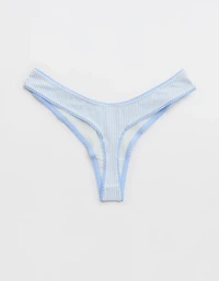 Superchill Cotton Picot Thong Underwear