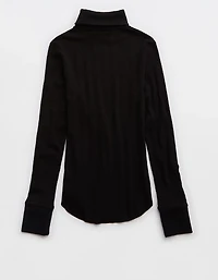 Aerie Essential Turtleneck Layering T-Shirt