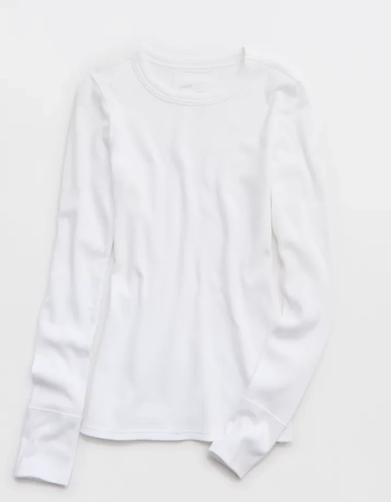 Aerie Essential Crew Layering T-Shirt