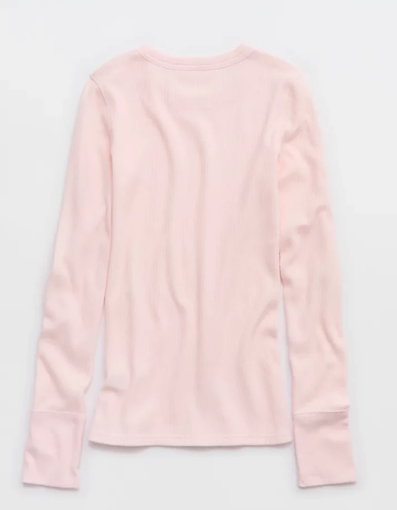 Aerie Essential Crew Layering T-Shirt