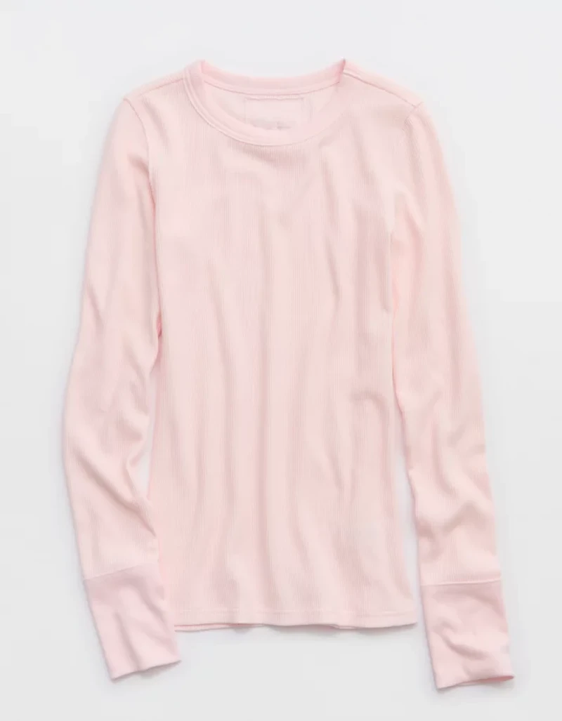 Aerie Essential Crew Layering T-Shirt