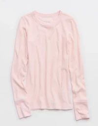 Aerie Essential Crew Layering T-Shirt