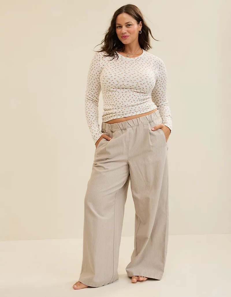 Aerie Essential Crew Layering T-Shirt