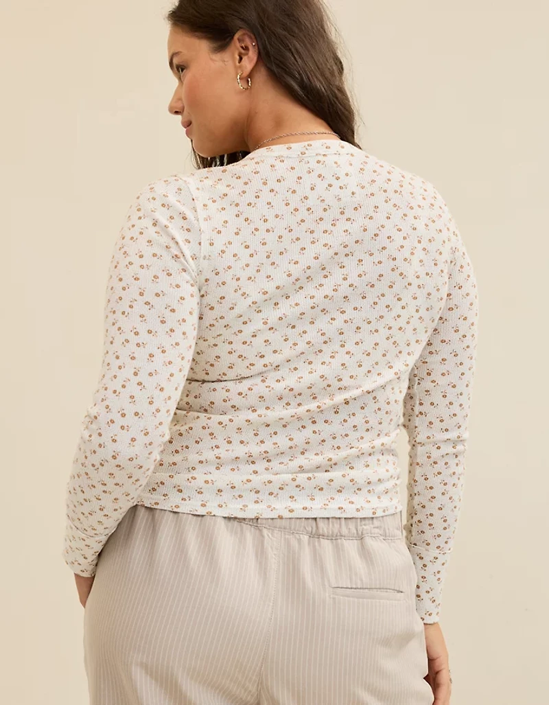 Aerie Essential Crew Layering T-Shirt