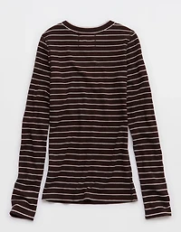 Aerie Essential Crew Layering T-Shirt