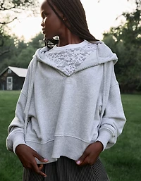 Aerie Essential Lace Layering T-Shirt