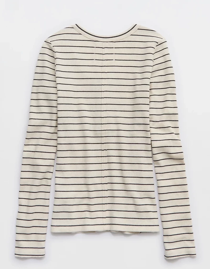 Aerie Essential Henley Layering T-Shirt