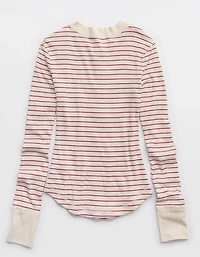 Aerie Henley Essential Layering T-Shirt