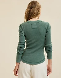 Aerie Henley Essential Layering T-Shirt