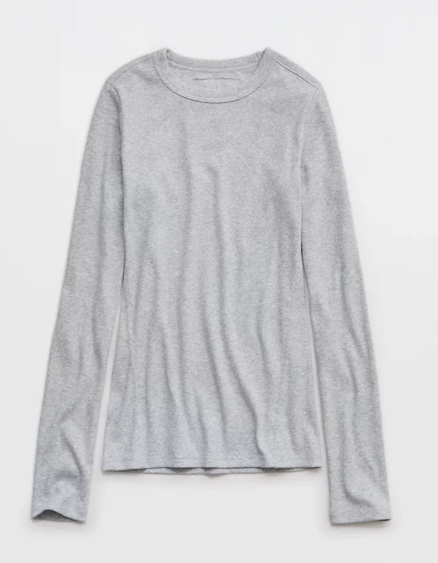 Aerie Essential Crew Layering T-Shirt