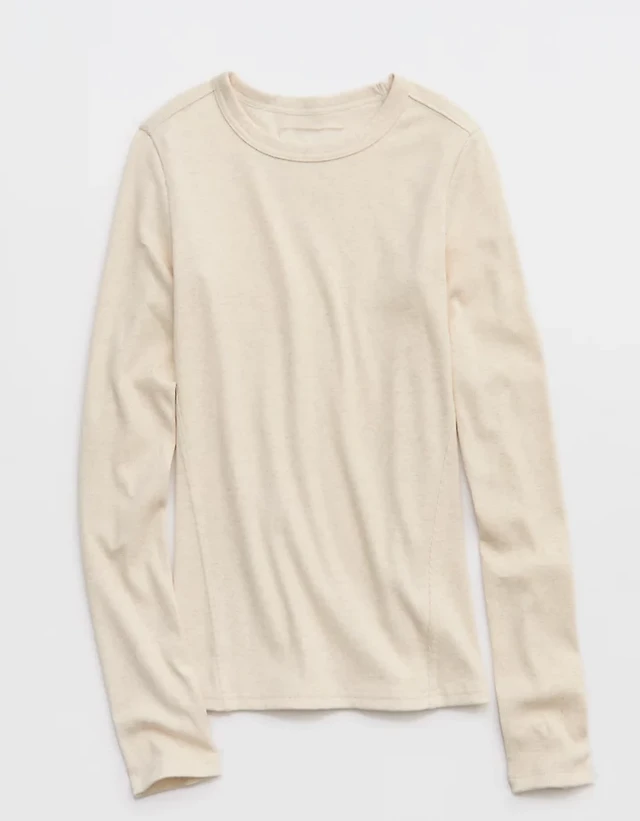 Aerie Essential Crew Layering T-Shirt