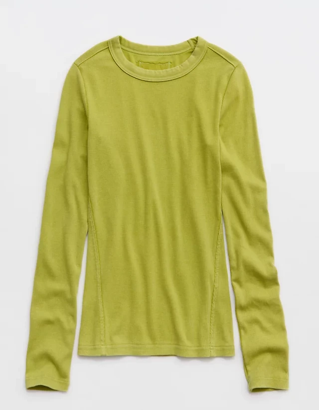Aerie Essential Crew Layering T-Shirt