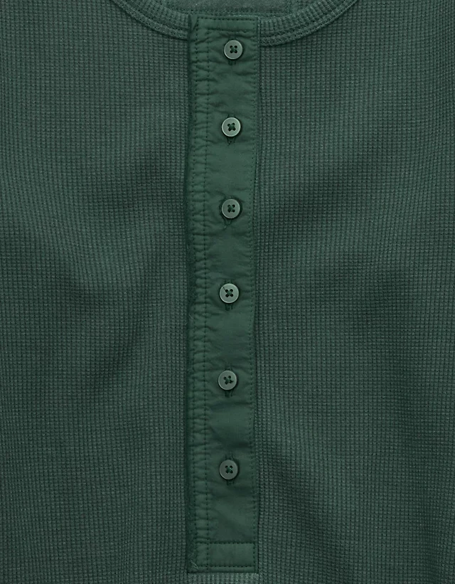 Aerie Essential Henley Layering T-Shirt