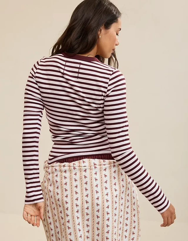 Aerie Essential Crew Layering T-Shirt