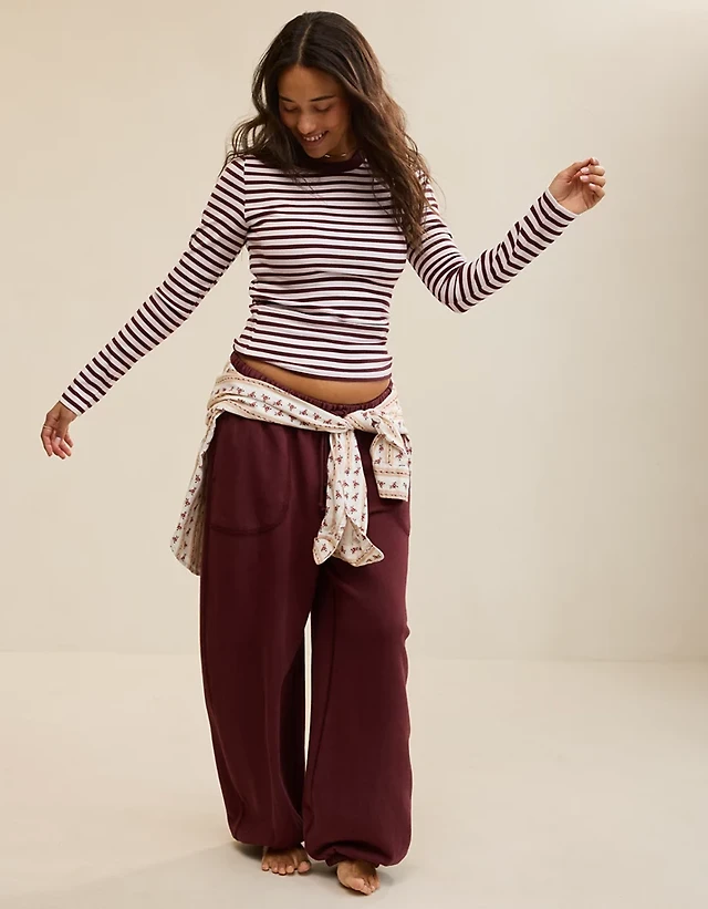 Aerie Essential Crew Layering T-Shirt