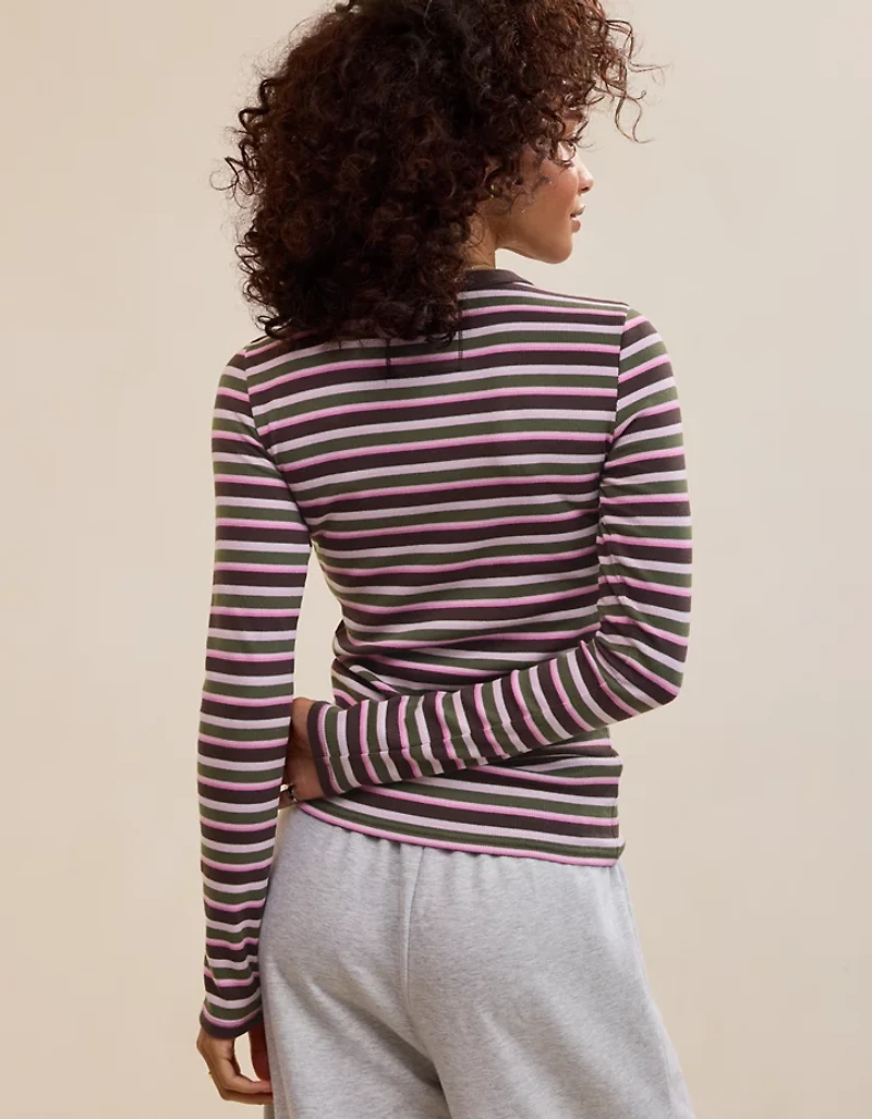 Aerie Essential Crew Layering T-Shirt