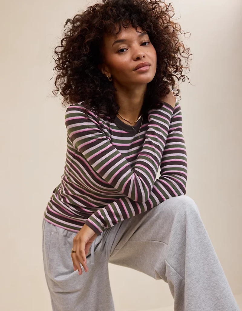 Aerie Essential Crew Layering T-Shirt