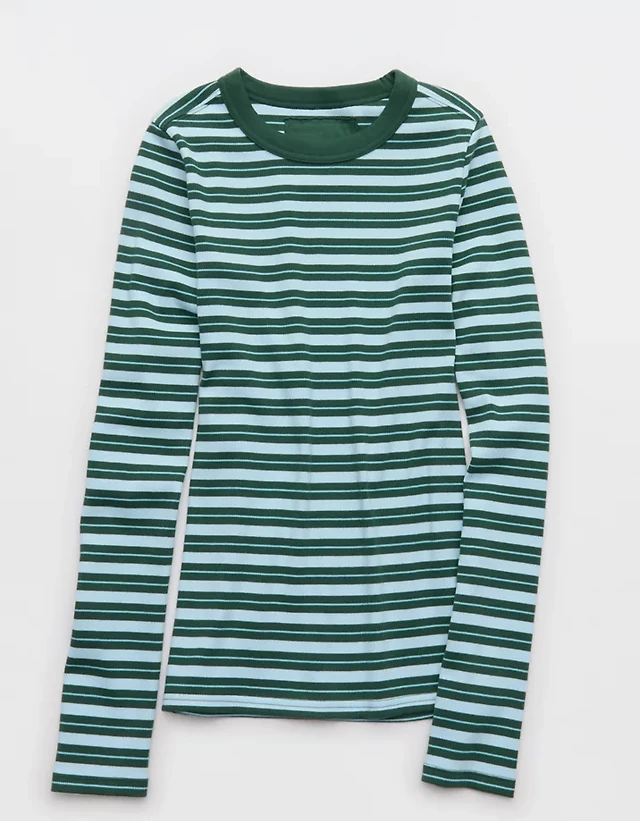 Aerie Essential Crew Layering T-Shirt