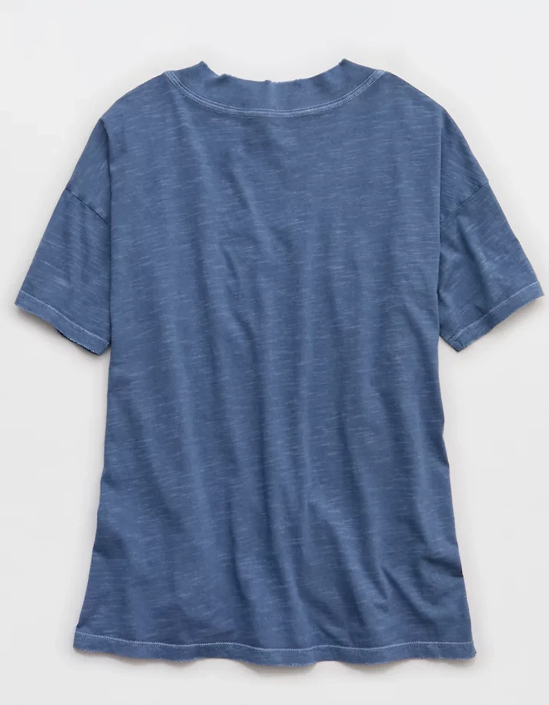 Aerie Extreme V-Neck Oversized Boyfriend T-Shirt