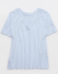 Aerie Oversized V-Neck Boyfriend T-Shirt