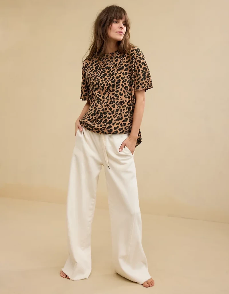 Aerie Oversized Crew Boyfriend T-Shirt