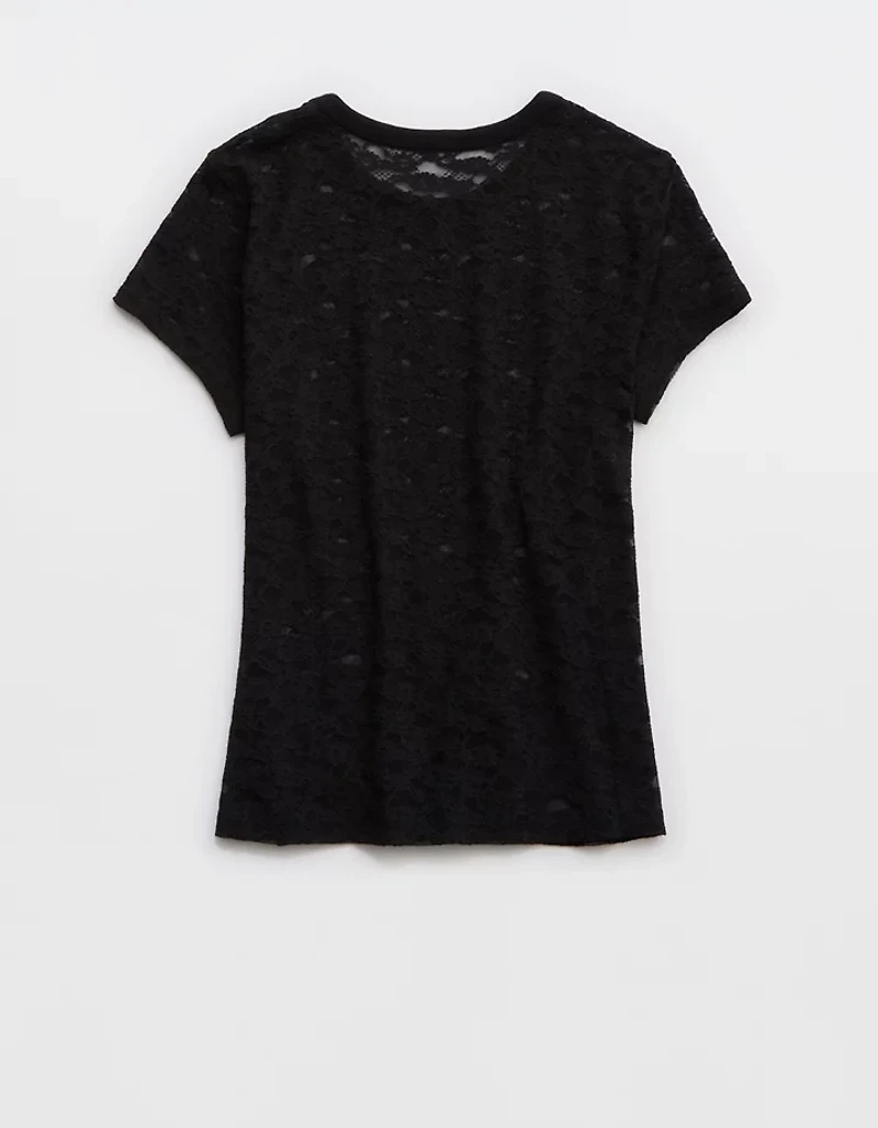 Aerie Lace Vintage T-Shirt