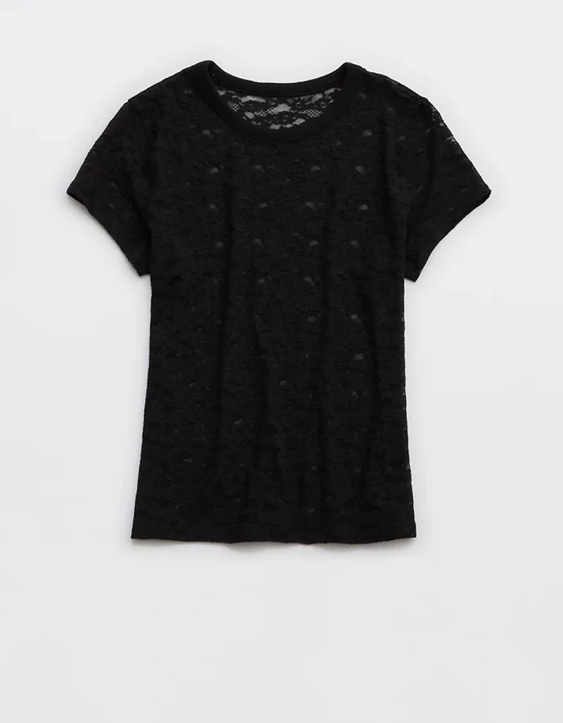 Aerie Lace Vintage T-Shirt